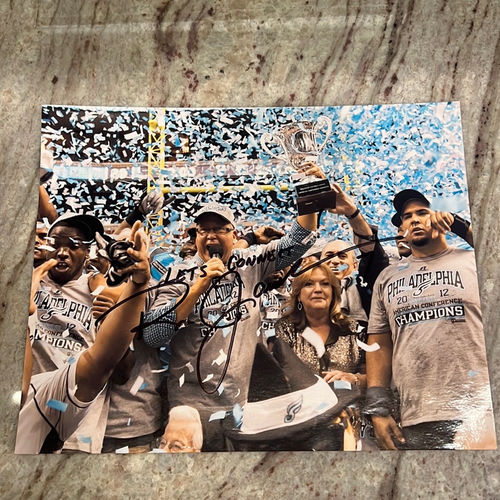 Autographed Picture signed by Ron Jaworski